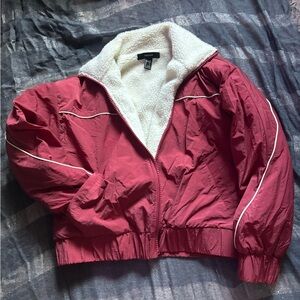 Cropped Aviator Jacket
